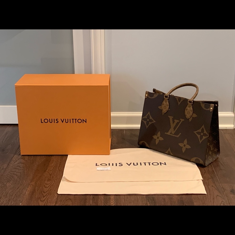 Authentic Louis Vuitton On The Go MM Bag